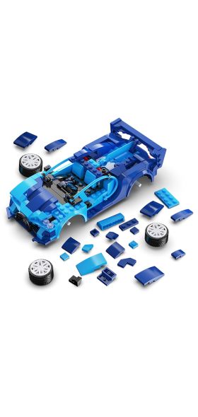 Cada City APP Programming Remote control Sports Car Model Building Blocks High-Tech RC Racing Car Bricks Gifts Toys for children