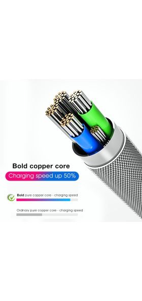 Glowing Cable Mobile Phone Charging Cables LED light Micro USB Type C Charger For Samsung Xiaomi iPhone Charge Wire Cord