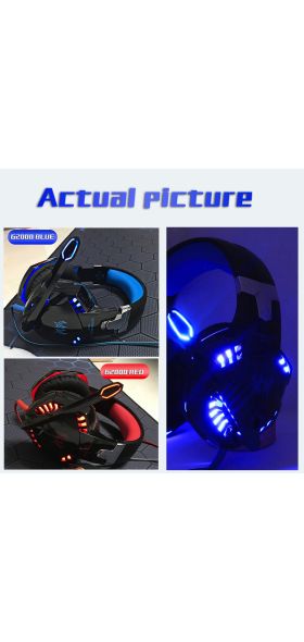 Headset over-ear Wired Game Earphones Gaming Headphones Deep bass Stereo Casque with Microphone for PS4 new xbox PC Laptop gamer