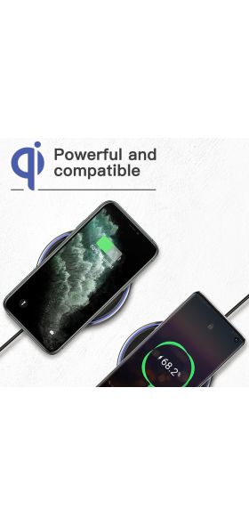 KUULAA Wireless Charger 15W Qi induction charger For Xiaomi Mi 9 Pro Wireless Charging Pad For iPhone 11 X XS Max XR 8 Plus