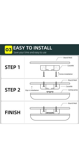 Ultra Thin LED Ceiling Lights 15/20/30/50W Modern Surface Mounted Led Panel Ceiling Lamp for Living Room Lighting Fixture