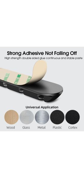 Vothoon New Silicone Cable Organizer Magnetic Cable Plug Case Portable Storage Box Winder Flexible Cable Management Clips