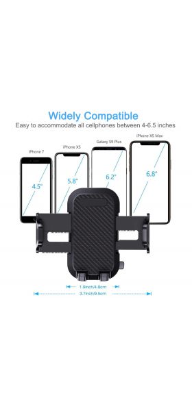 2020 New Long Arm Sucker Gravity Car Mobile Phone Holder Stand Universal Dashboard Clip Support For iPhone 11 PRO Accessories