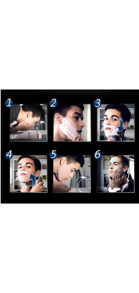4pcs/lot Excellent Shaving 5 Layers Razor Blades Compatible for Gillette Fusion For Men Face Care or Mache 3