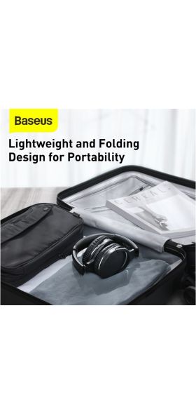 Baseus D02 Pro Wireless Headphones Bluetooth 5.0 Headset Earphone Foldable Sport Headphone Gaming Phone Fone Bluetooth Earbuds
