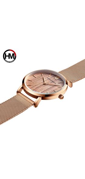 Drop shipping A++++ Quality Stainless Steel Band Japan Quartz Movement Waterproof Women Full Rose Gold Ladies Luxury Wrist Watch