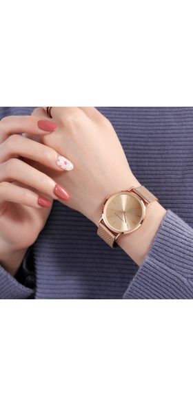 Drop shipping A++++ Quality Stainless Steel Band Japan Quartz Movement Waterproof Women Full Rose Gold Ladies Luxury Wrist Watch