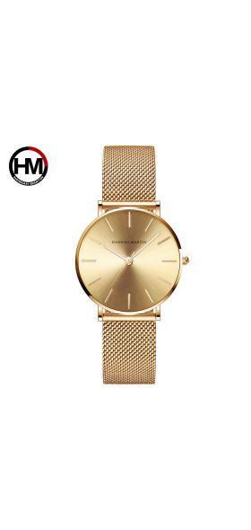 Drop shipping A++++ Quality Stainless Steel Band Japan Quartz Movement Waterproof Women Full Rose Gold Ladies Luxury Wrist Watch