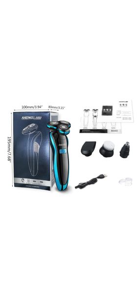 Electric Razor Electric Shaver Rechargeable Shaving Machine for Men Beard Razor Wet-Dry Dual Use Water Proof Fast Charging