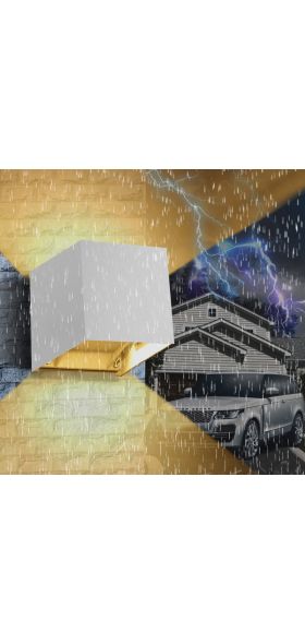 IP65 Waterproof 12W 20W indoor outdoor Led Wall Lamp Aluminum Adjustable Surface Mounted AC85~265V Led porch Light sconce