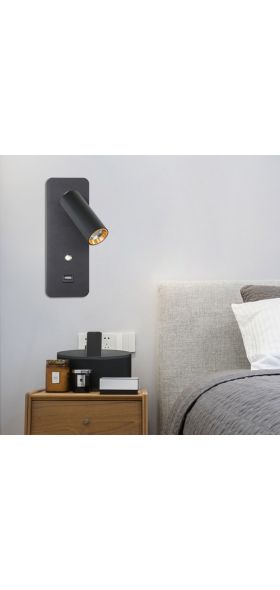 Indoor led wall lamps DC5V USB charge led  wall light bedroom modern wall lamp stair study livingroom sconce
