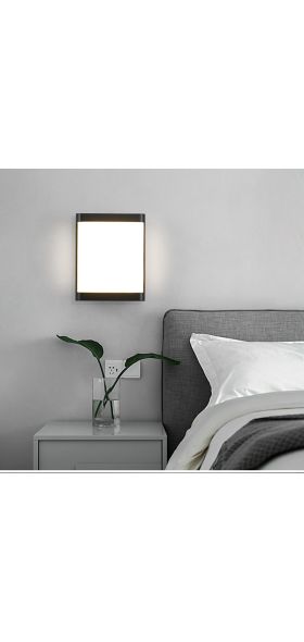 Kenlux 18W Plastic Waterproof  Outdoor Led Wall Lighting Indoor Porch LED Wall Lamp  Energy-saving WW/WH  Garden Outdoor Light