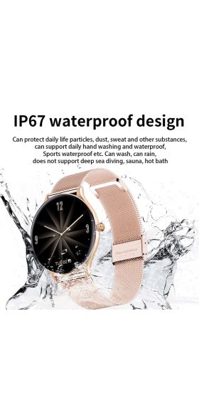 LIGE 2021 New Women Smart Watch Woman Fashion Watch Heart Rate Sleep Monitoring For Android IOS Waterproof Ladies Smartwatch+Box