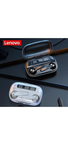 Lenovo QT81 TWS Wireless Headphone Stereo Sports Waterproof Earbuds Headsets with Microphone Bluetooth Earphones HD Call 1200mAh