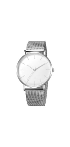 Minimalist Men Fashion Ultra Thin Watches Simple Men Business Stainless Steel Mesh Belt Quartz Watch Relogio Masculino