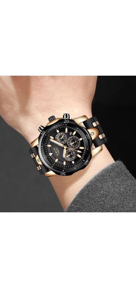 Relogio Masculino New Fashion Watch Men LIGE Top Brand Sport Watches Mens Waterproof Quartz Clock Man Casual Military WristWatch