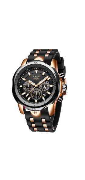 Relogio Masculino New Fashion Watch Men LIGE Top Brand Sport Watches Mens Waterproof Quartz Clock Man Casual Military WristWatch