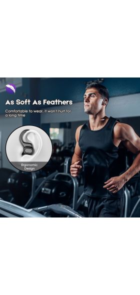 TWS Bluetooth Earphones With Microphones Sport Ear Hook LED Display Wireless Headphones HiFi Stereo Earbuds Waterproof Headsets