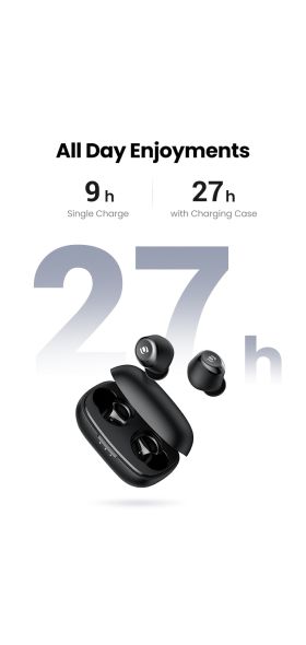 UGREEN HiTune TWS Headphones Wireless Bluetooth Earphones aptX with Qualcomm Chip True Wireless Stereo Earbuds Headset Headphone