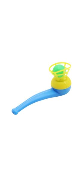 12PCS Pipe Ball Party Gifts Colorful Magic Blowing Pipe Floating Ball Children Toys Party Favors Birthday Present for Kids