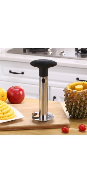 1Pc Stainless Steel Easy to use Pineapple Peeler Accessories Pineapple Slicers Fruit Knife Cutter Corer Slicer Kitchen Tools