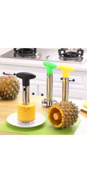 1Pc Stainless Steel Easy to use Pineapple Peeler Accessories Pineapple Slicers Fruit Knife Cutter Corer Slicer Kitchen Tools
