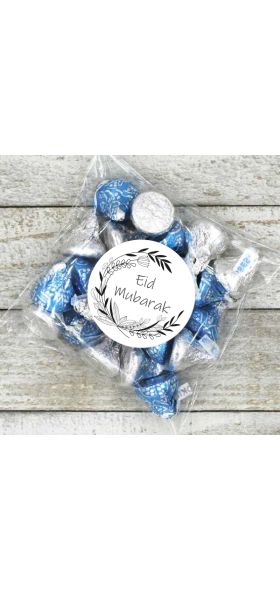 24/48pcs EID Mubarak Decor Stickers Ramadan Mubarak Decoration Islam Muslim Festival Favor Gifts Labels HAJJ Ramadan Kareem