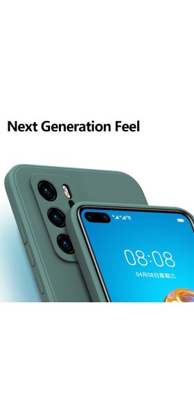 Cases For Huawei P30 P40 P20 Pro Case Luxury Original Silicone Soft Back Cover For Huwei Mate 20 30 Pro Plus Nova 6 7 Pro SE 5G