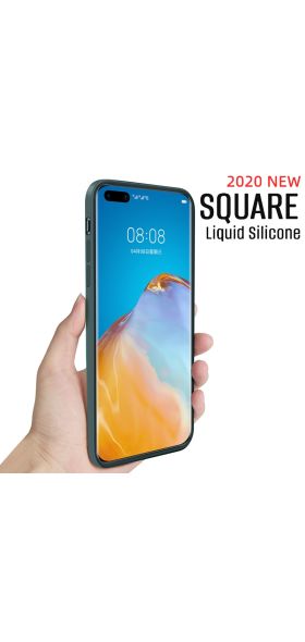 Cases For Huawei P30 P40 P20 Pro Case Luxury Original Silicone Soft Back Cover For Huwei Mate 20 30 Pro Plus Nova 6 7 Pro SE 5G
