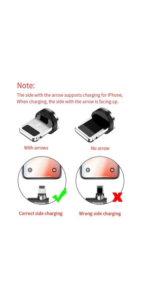 Essager 540 Rotate Magnetic Cable Fast Charging Magnet Charger Micro USB Type C Cable Mobile Phone Wire Cord For iPhone Xiaomi