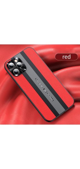 Luxury Fashion Shockproof Camera Lens Protection Silicone PU Leather Mobile Phone Case For iPhone 12 11 Pro Max Mini Back Cover