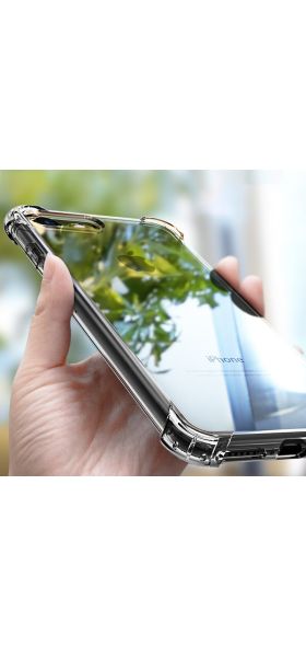 Luxury Transparent Shockproof Silicone Case For iPhone 11 X Xr Xs Max Case 12 11 Pro Max 8 7 6s Plus SE Case Silicone Back Cover