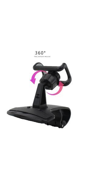 New HUD Car Dashboard Phone stand 360° Adjustable GPS Car Clips Holder Hidden Parking number for Mobile Phone car stand Support