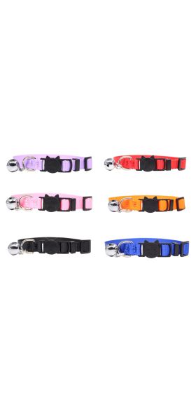 Personalized ID Free Engraving Cat Collar Safety Breakaway Small Dog Cute Nylon Adjustable for Puppy Kittens Necklace