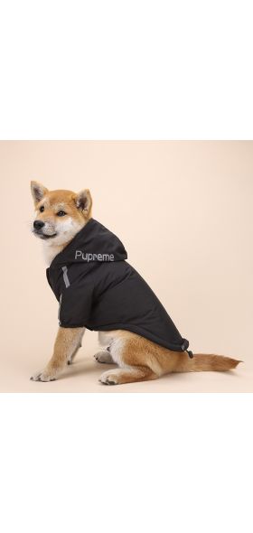Pet Dog Winter  Waterproof Coat Puppy Warm Jacket The Dog Face Hoodie Reflective Clothing For Small Medium Dogs Cat Pet Clothes