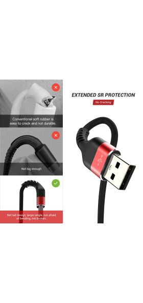 QGEEM USB Type C Cable USB-C Mobile Phone Fast Charging USB Charger Cable for Samsung Galaxy S9 Huawei Mate 20 Xiaomi USB Type-C