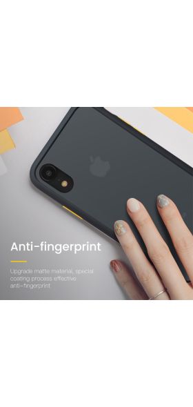 SUAIOCE Original Luxury Shockproof Phone Case For iPhone 11 Pro X XS Max XR SE 2020 7 8 Plus Case Matte Transparent Back Cover