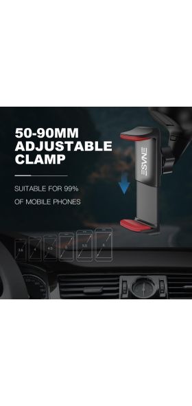 amzish Universal Phone Holder in Car For IPhone Samsung Huawei Xiaomi Mobile Phone Car Phone holder Stand Dashboard