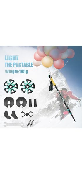 195g/pc carbon fiber external quick lock Trekking pole hiking telescope stick nordic walking stick Shooting Crutch Senderismo