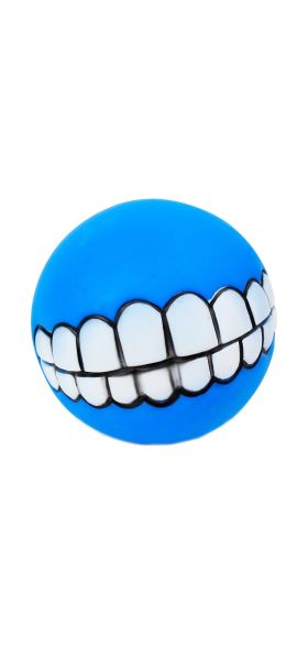 1pc Rubber Dog Toys Squeaky Cleaning Tooth Dog Chew Toy Small Puppy Toys Ball Bite Resistant Pet Supplies Petshop Diameter 7cm
