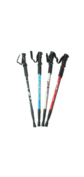 2Pc/Pair 135CM Walking Stick Trekking Aluminum alloy Climbing Stick Telescopic Running Trail Canes Shockproof Hiking Accessories