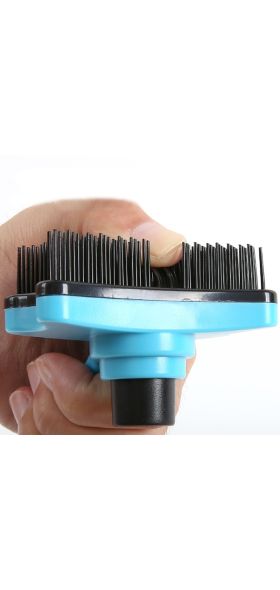 4 Colors Puppy Cat Faded Comb Hair Brush Plastic Pet Dog Grooming Supplies for Small Dogs Cats Brushes Mascota Products for Pets