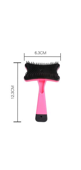 4 Colors Puppy Cat Faded Comb Hair Brush Plastic Pet Dog Grooming Supplies for Small Dogs Cats Brushes Mascota Products for Pets