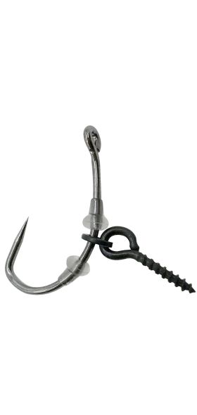 40Pcs Carp Rig Ring Stops With 20Pcs Boilie Bait Screw Fishing Bait Ring Swivel Carp Fishing Accessories