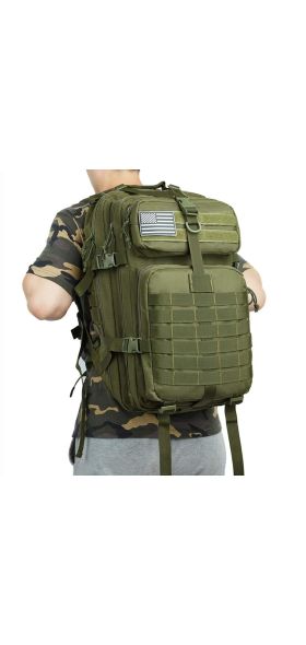 50L Large Capacity Men Army Military Tactical Backpack 3P Softback Outdoor Waterproof Bug Rucksack Hiking Camping Hunting Bags