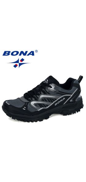 BONA 2020 New Designers Popular Sneakers Hiking Shoes Men Outdoor Trekking Shoes Man Tourism Camping Sports Hunting Shoes Trendy