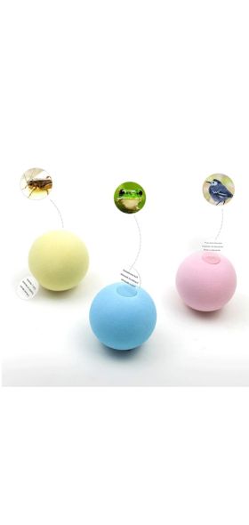 Cat Toys New Gravity Ball Smart Touch Sounding Toys Interactive Pet Toys Squeak Toys Ball