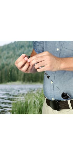 DONQL Quick Knot Tool Fast Knotter Scissors For Fishing Line Cutter Hook Sharpener Tyer Fly Tying Tools Carp Fishing Accessories