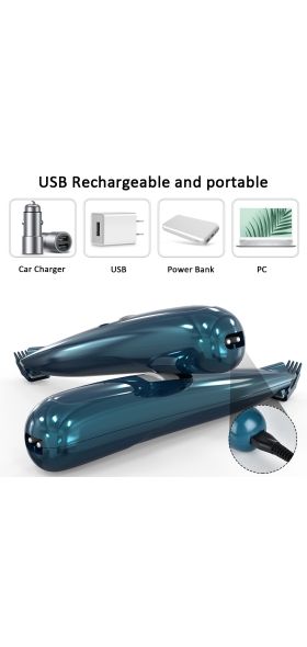 Dog Grooming Clippers Cordless Cat and Small Dogs Clipper Low Noise Electric Pet Trimmer for Trimming The Hair Around Paws