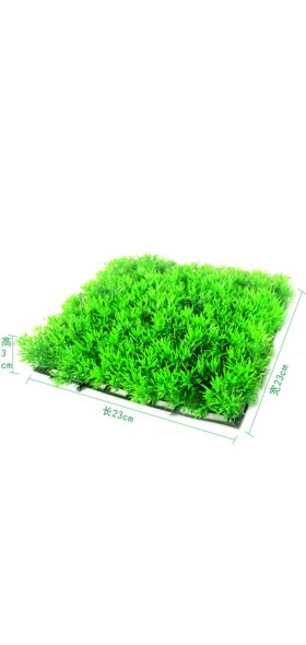 Eco-Friendly  Aquarium Ornaments Artificial Water Plastic Green Grass Plant Lawn Aquatic Aquarium Fish Tank Decor